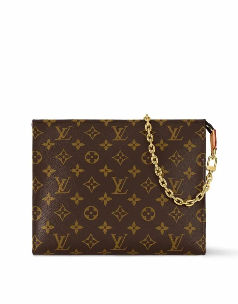 Louis Vuitton Toiletry Pouch On Chain Monogram Canvas Louis Vuitton Toiletry Pouch On Chain Monogram Canvas