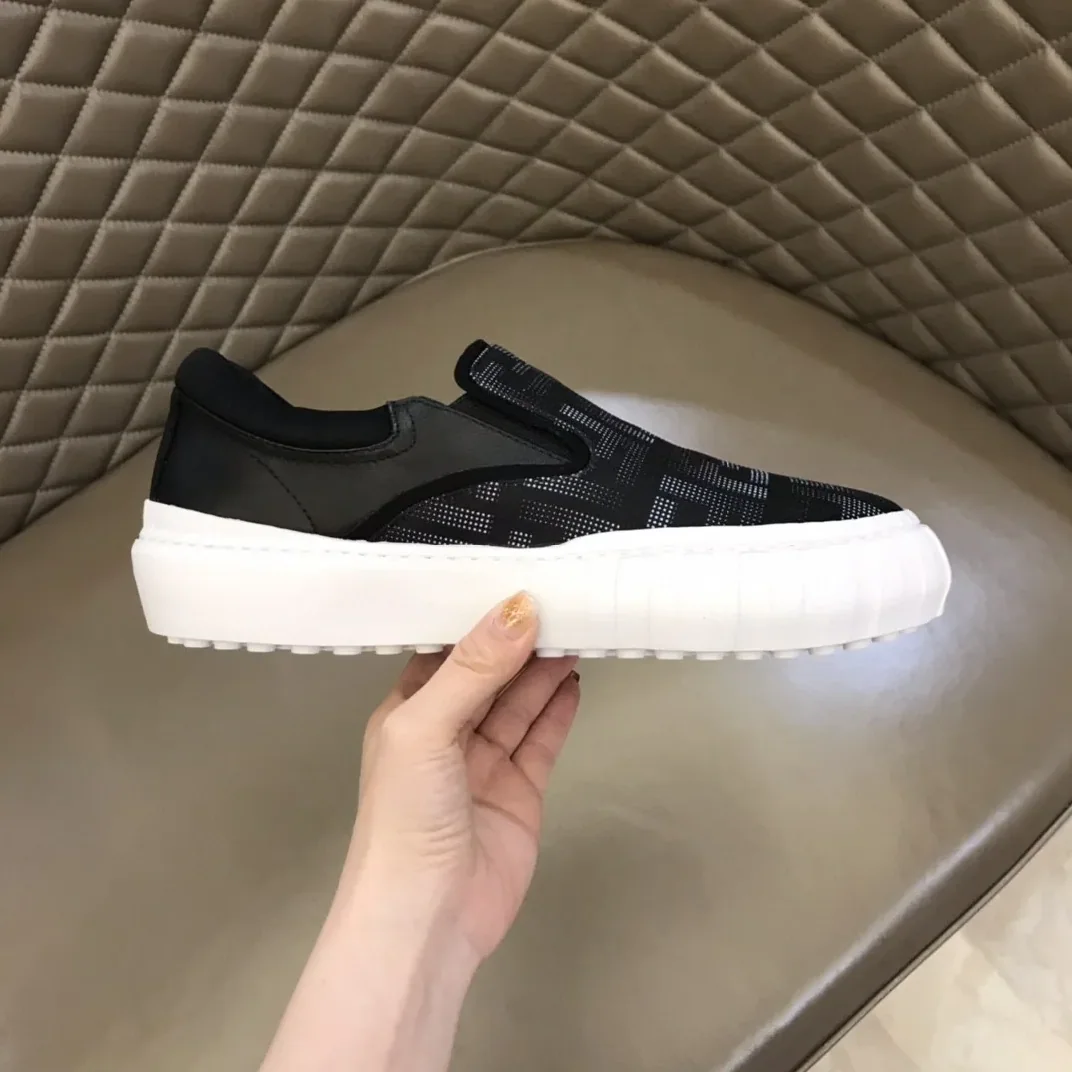 Fendi Force Slip On Sneakers Black 7E1454AD77F13RZ
