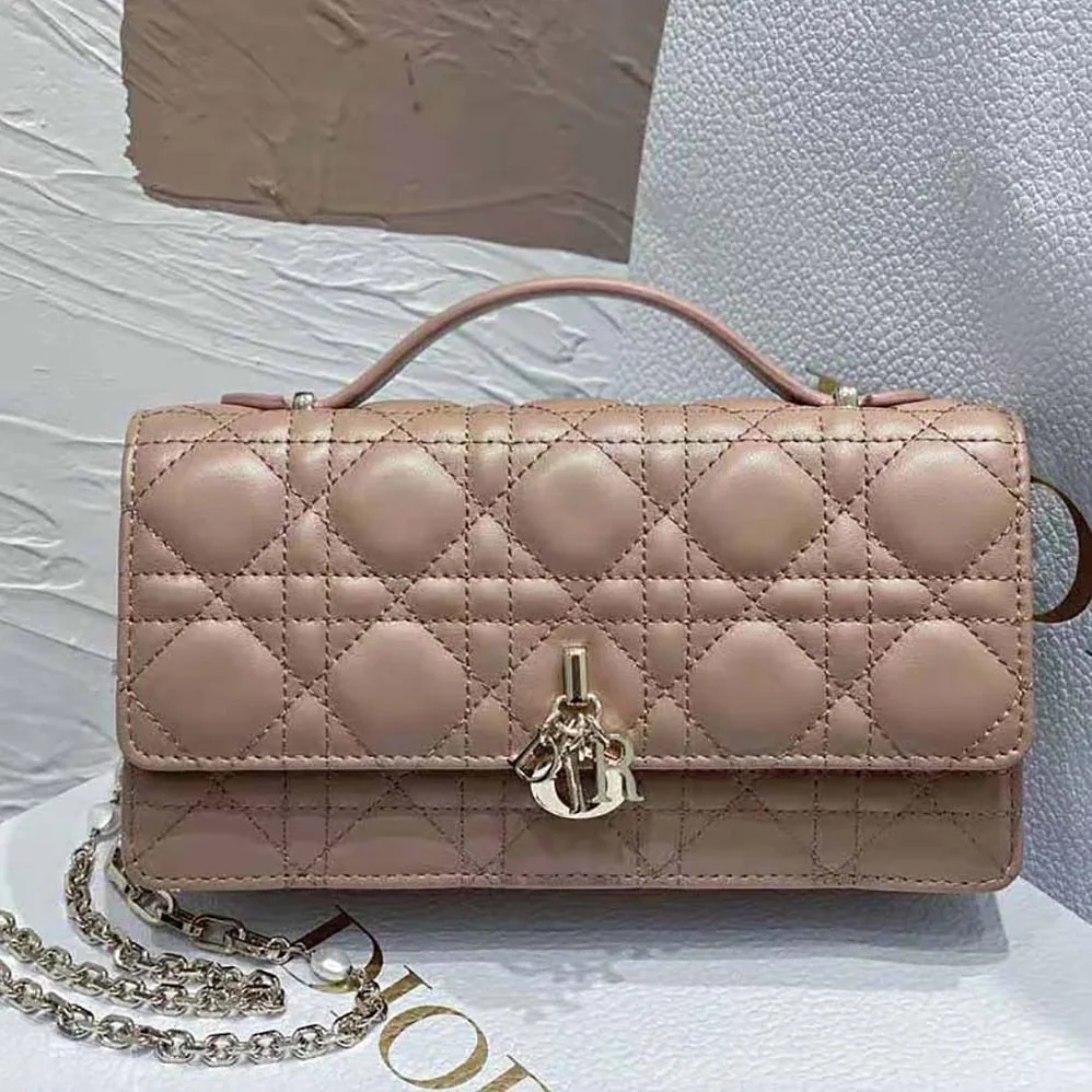 Dior Mini Miss Dior Bag Pink Cannage Lambskin for Women Dior Mini Miss Dior Bag Pink Cannage Lambskin for Women