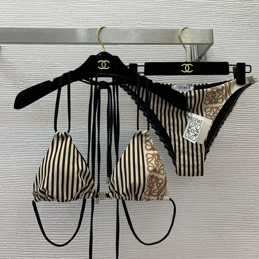 Loewe Bikini Top for Women in Bottoms in Technical Jersey