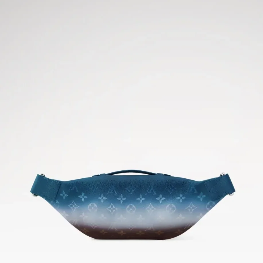 Louis Vuitton Rush Bumbag in Blue Silver Hardware