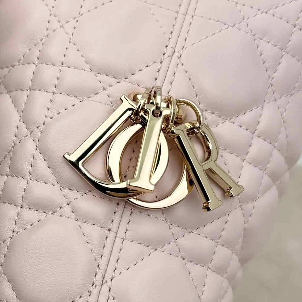 Dior Small Dior Toujours Hobo Bag Ballet Pink Cannage Lambskin for Women Dior Small Dior Toujours Hobo Bag Ballet Pink Cannage Lambskin for Women