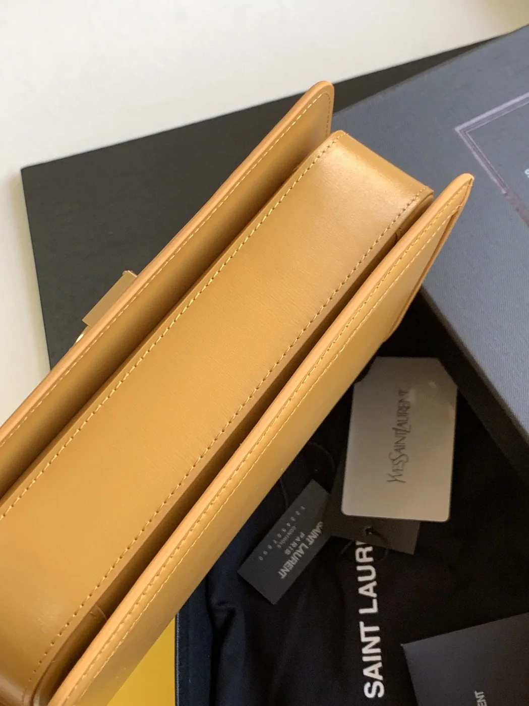Saint Laurent Solferino Medium Satchel Bag In Box Brown in YSL