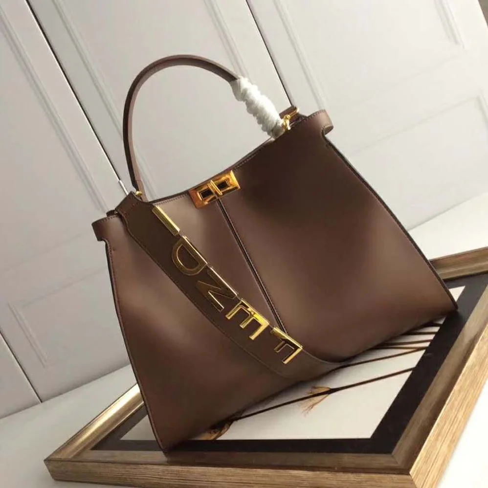 Fendi Peekaboo X-Lite Regular for Women in Brown Fendi Peekaboo X-Lite Regular for Women in Brown