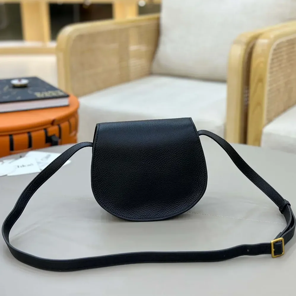 Chloe Small Marcie Saddle Bag is Crafted Leather for Women Chloe Small Marcie Saddle Bag is Crafted Leather for Women