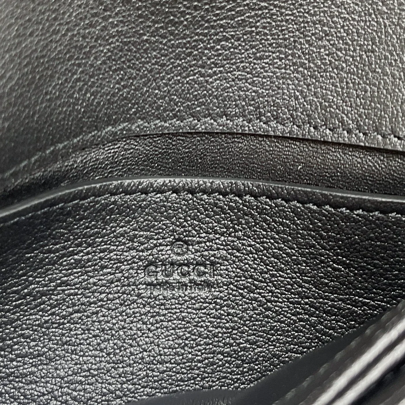 Gucci Blondie Small Shoulder Bag in Black Gold Hardware