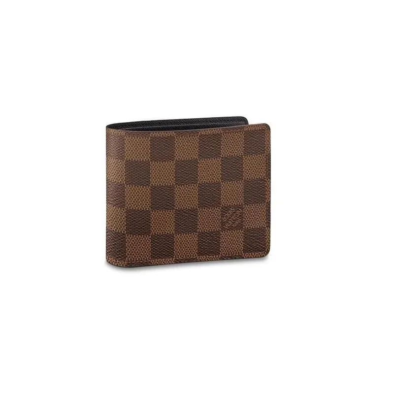 Brown Damier Wallet for Men's