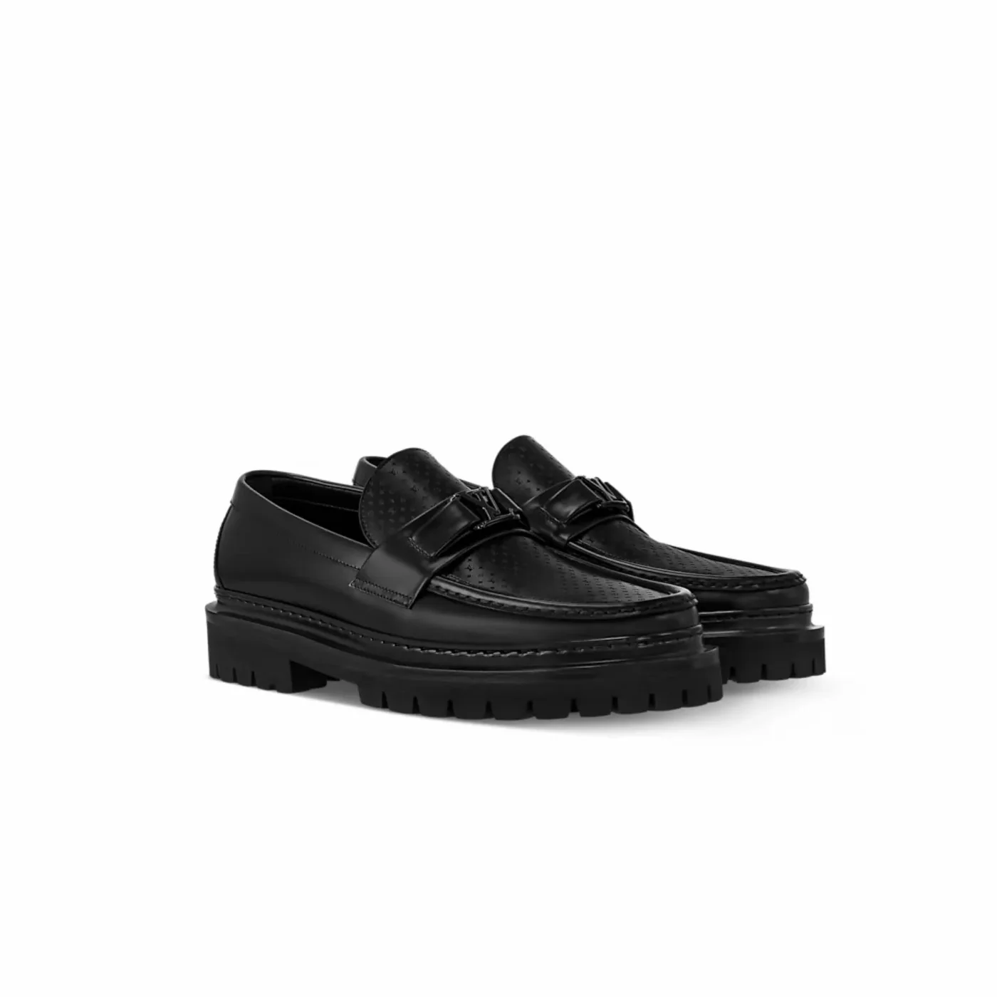 Louis Vuitton Major Loafer Black 1AHRF8 Louis Vuitton Major Loafer Black 1AHRF8