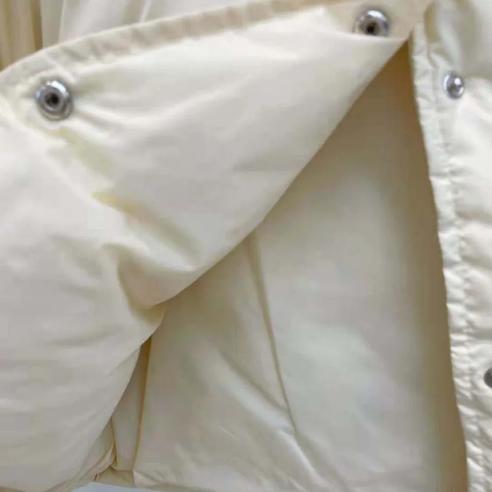 Miu Miu Cropped Technical Fabric Down Jacket for Women