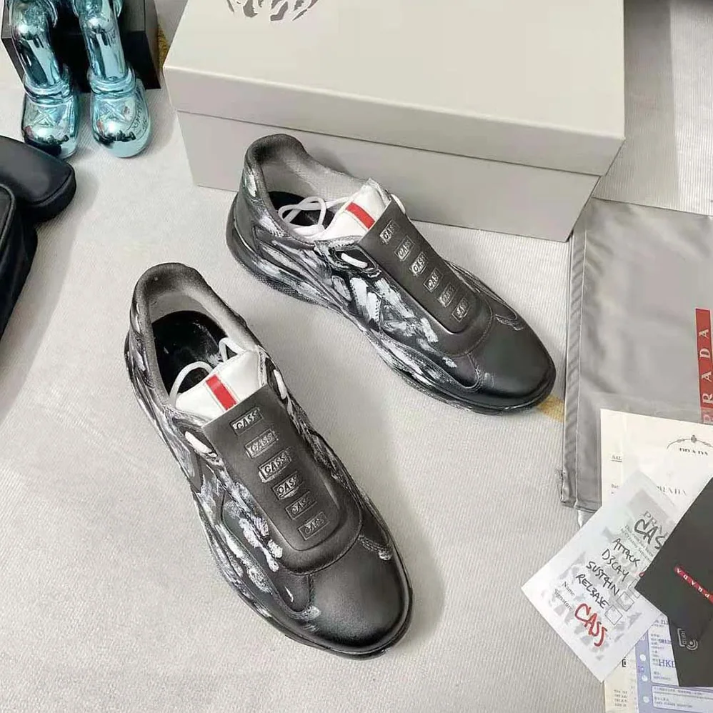 Prada Cass x Prada Americas Cup D3cay Sneakers for Unisex in Black