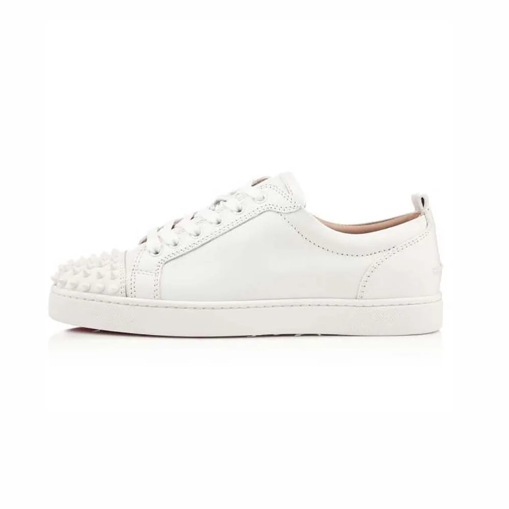 Christian Louboutin Louis Junior Spikes for Men in White