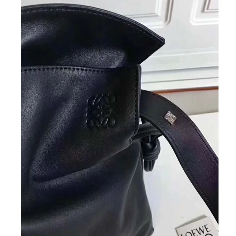 Loewe Flamenco Knot Small Bag Black in Nappa Leather for Women Loewe Flamenco Knot Small Bag Black in Nappa Leather for Women