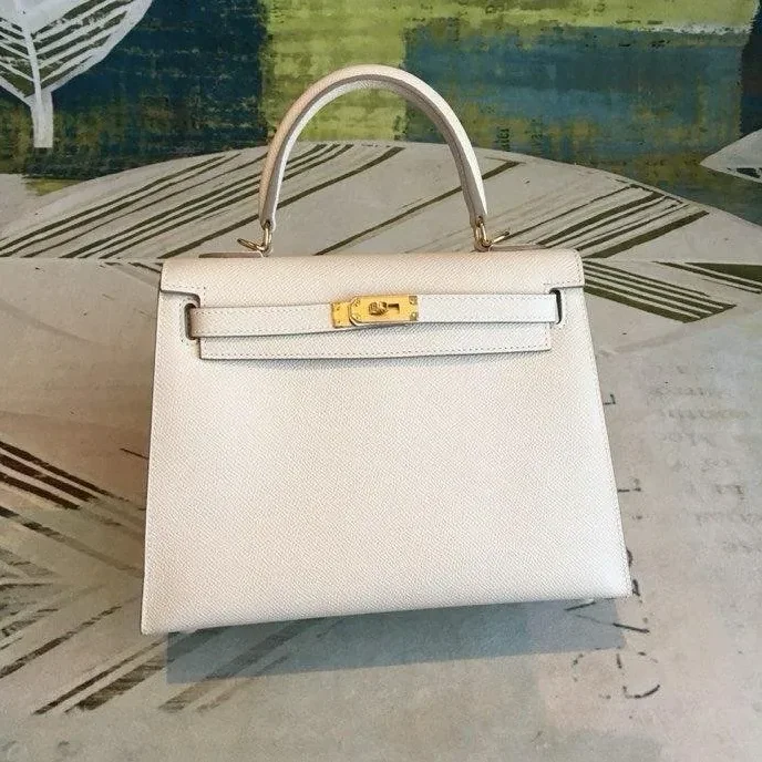 Hermes Kelly 25 White / Hermes Kelly 25 White /
