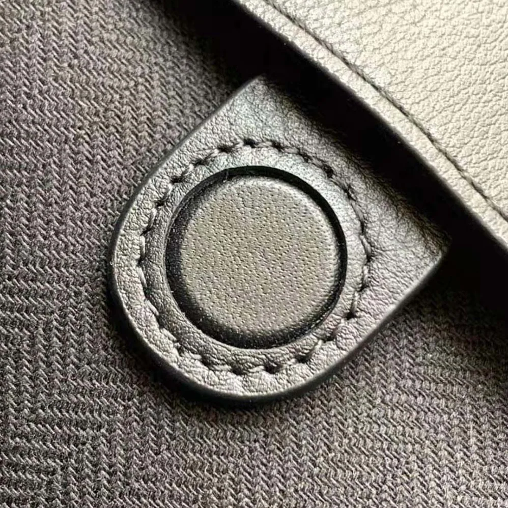 Loewe Luna Bag in Anagram Jacquard and Classic Calfskin for Women in Black
