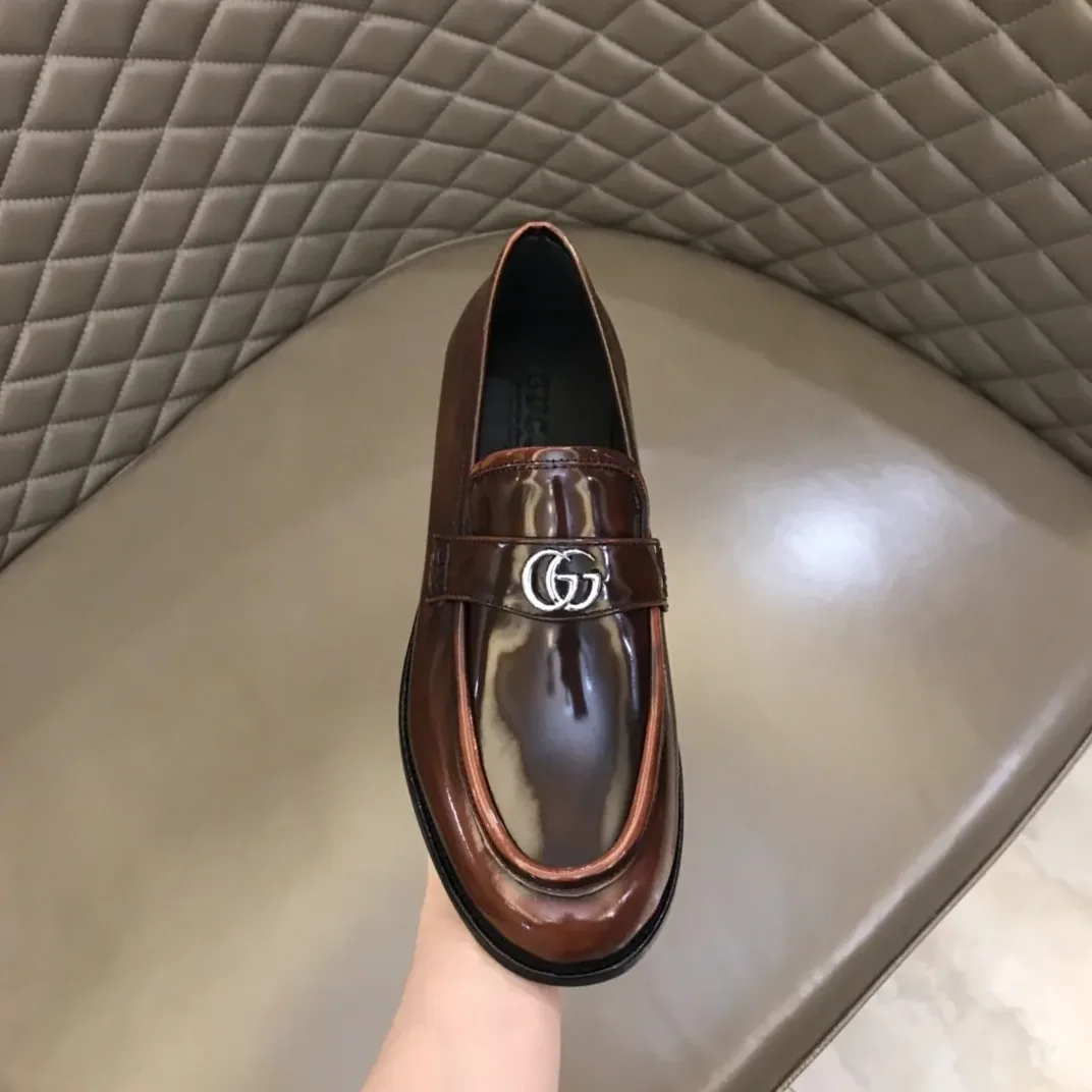 Gucci Loafer With Interlocking G Dark Brown Gucci Loafer With Interlocking G Dark Brown