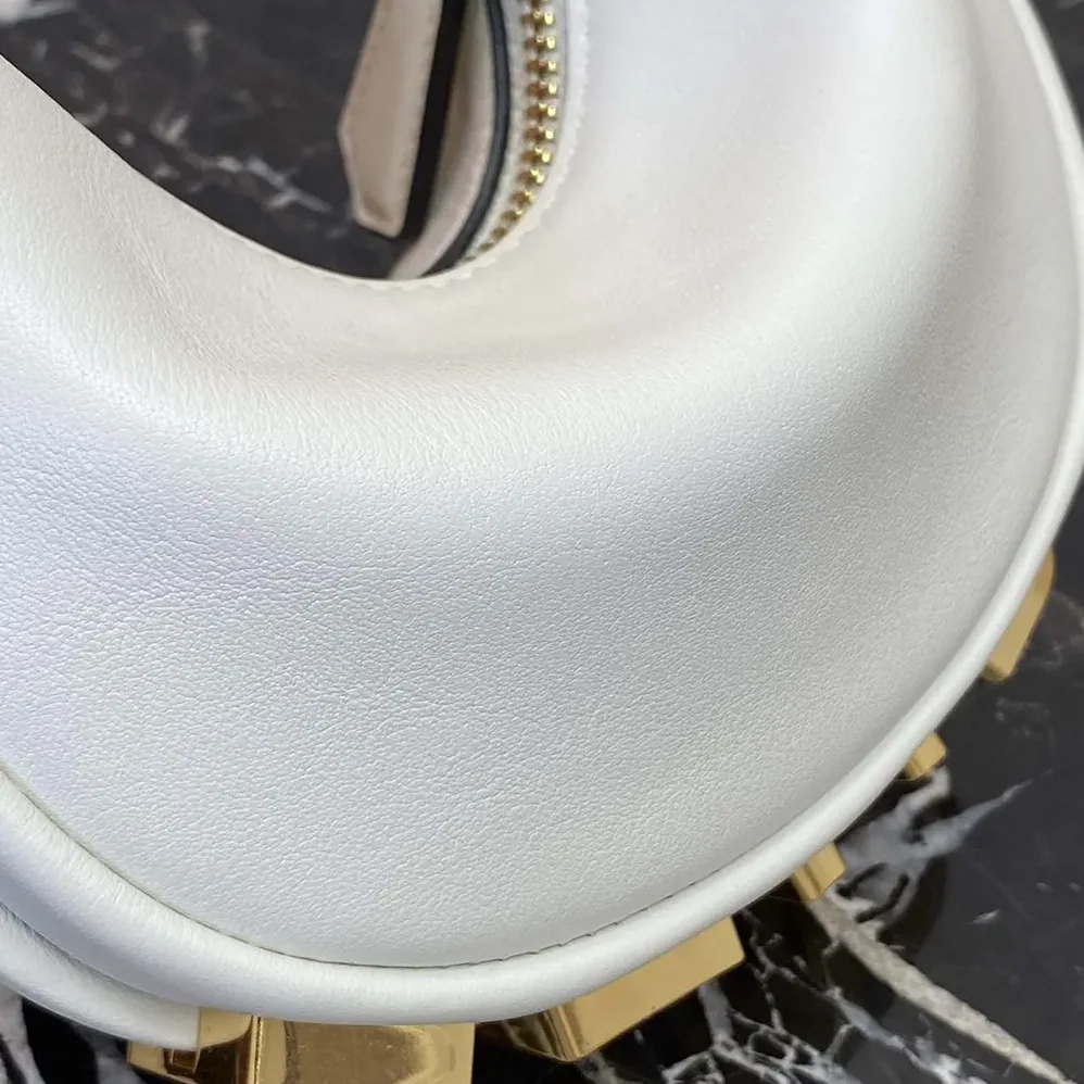 Fendi Fendigraphy Mini White Leather Mini bag for Women Fendi Fendigraphy Mini White Leather Mini bag for Women
