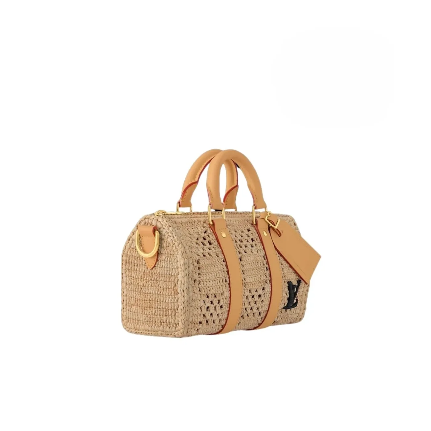 Louis Vuitton Keepall Bandouliere 25 Travel Bag in Natural Beige Gold Hardware Louis Vuitton Keepall Bandouliere 25 Travel Bag in Natural Beige Gold Hardware