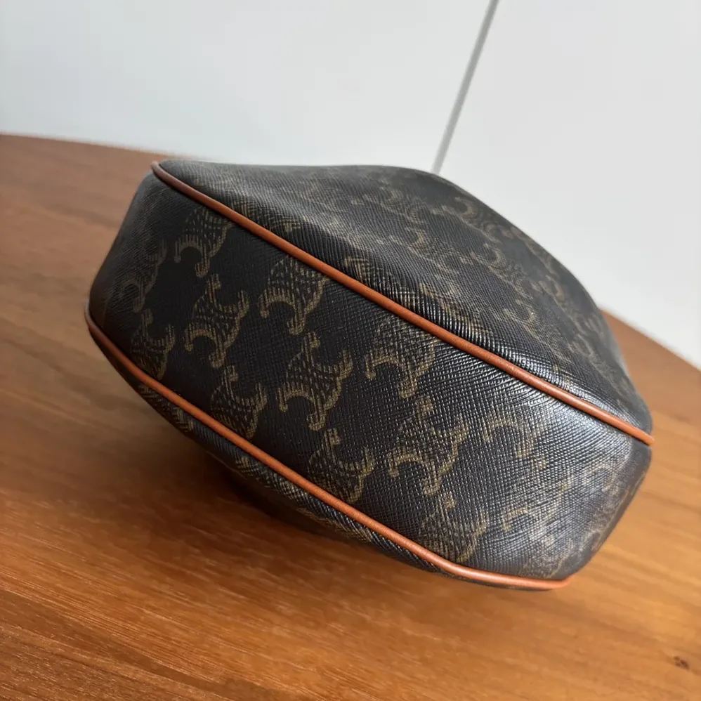 Celine Teen Celine Lulu in Triomphe Canvas and Calfskin for Women Celine Teen Celine Lulu in Triomphe Canvas and Calfskin for Women