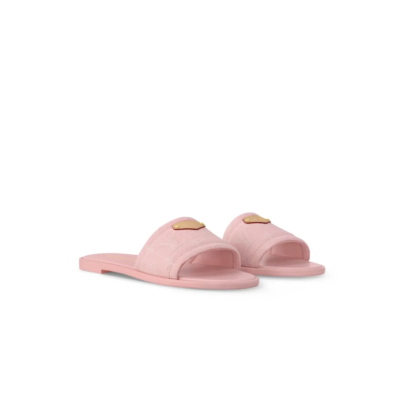 Louis Vuitton Lily Flat Mule Pink 1AGX46