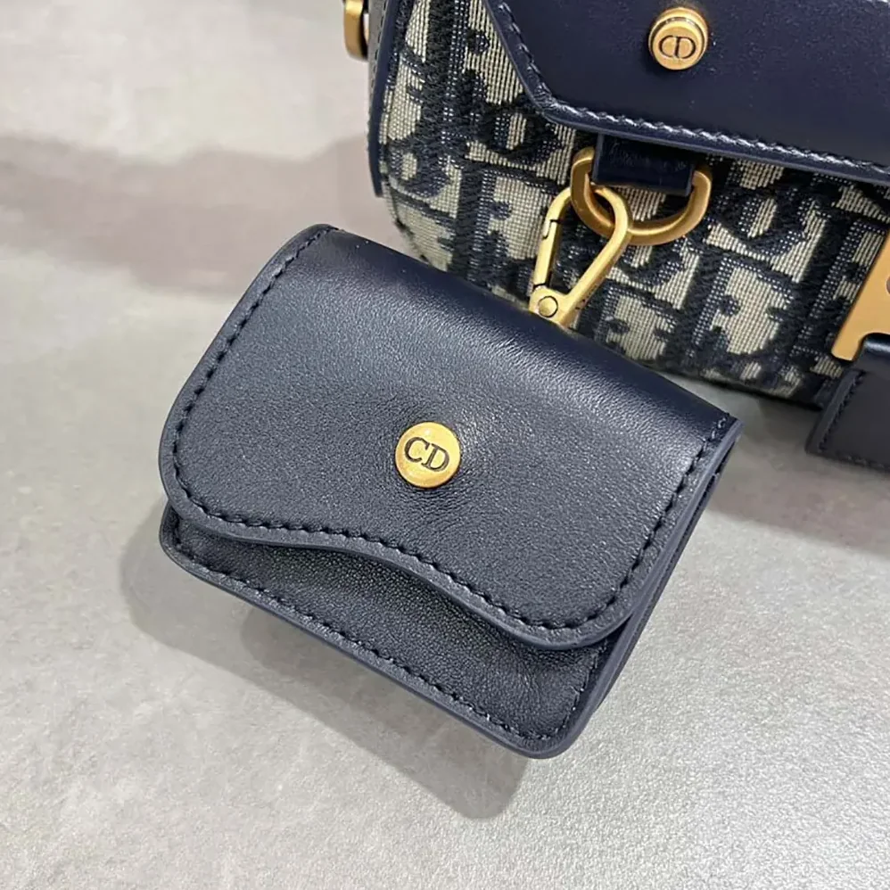 Dior Small Streetchic Bag Blue Dior Oblique Jacquard and Smooth Calfskin for Women Dior Small Streetchic Bag Blue Dior Oblique Jacquard and Smooth Calfskin for Women