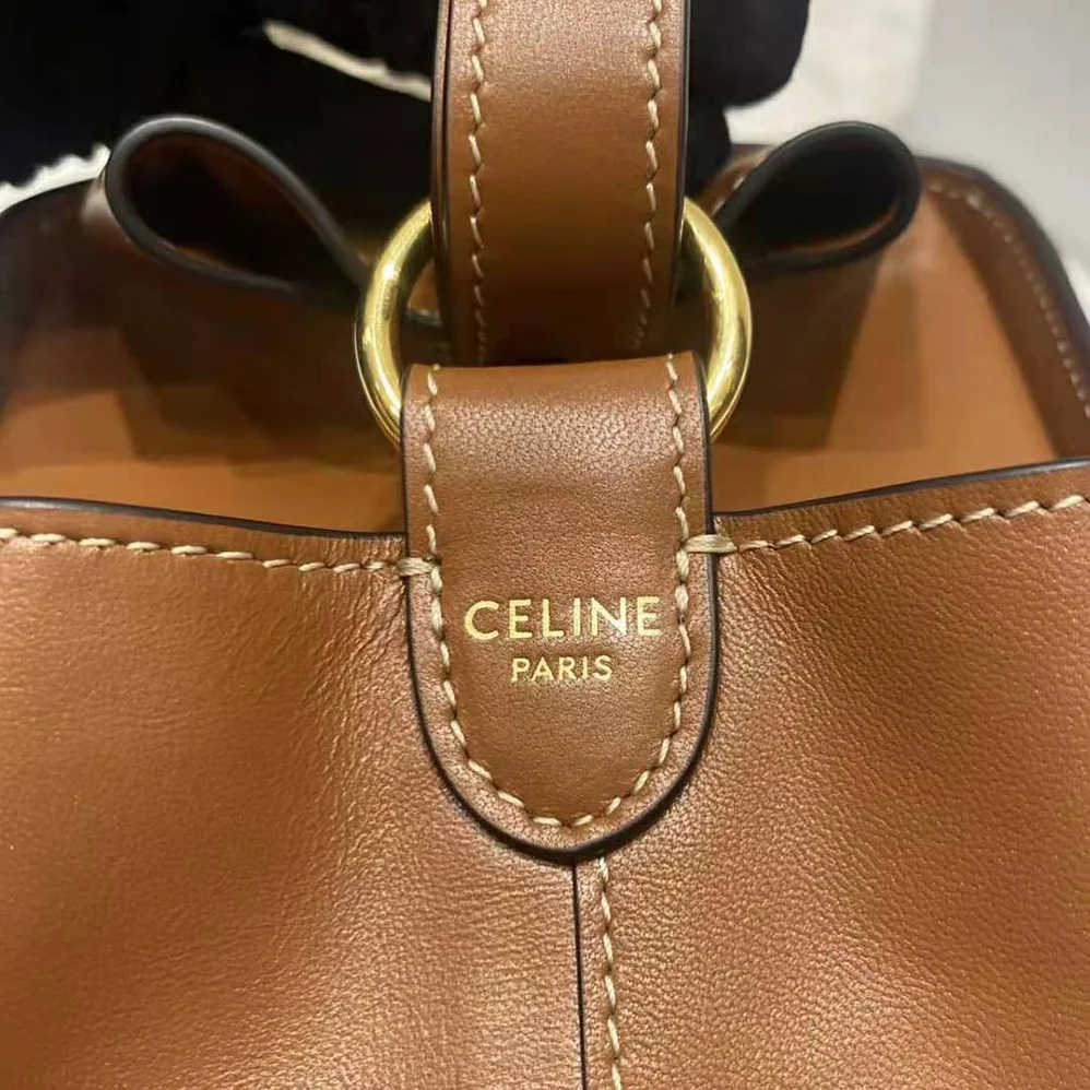 Celine Strap Box in Smooth Calfskin for Women in Tan