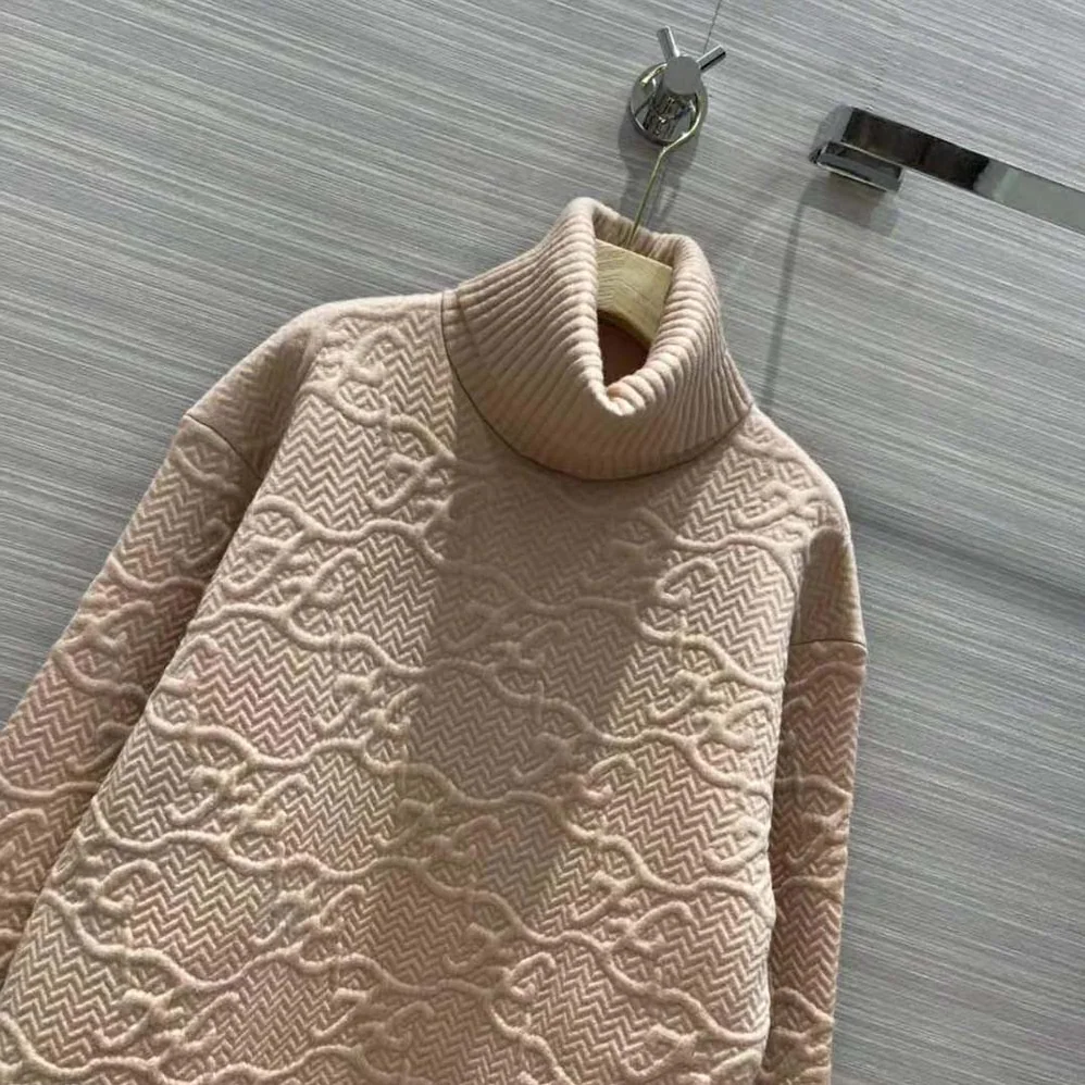 Fendi Sweater Pink Wool and Cashmere Sweater for Women Fendi Sweater Pink Wool and Cashmere Sweater for Women