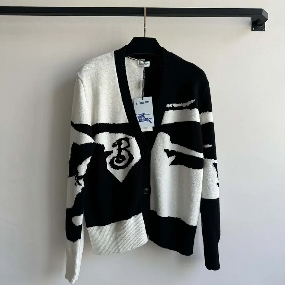 Burberry EKD Cashmere Cardigan for Men