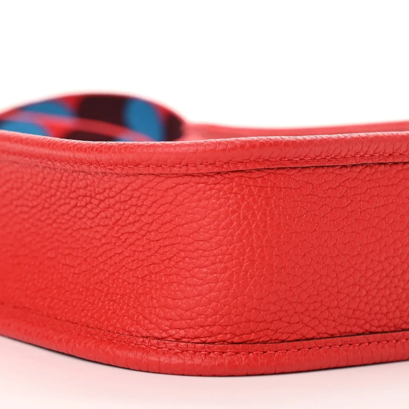Hermes Evelyne 16 Amazone Shoulder Bag in Rouge Palladium Hardware