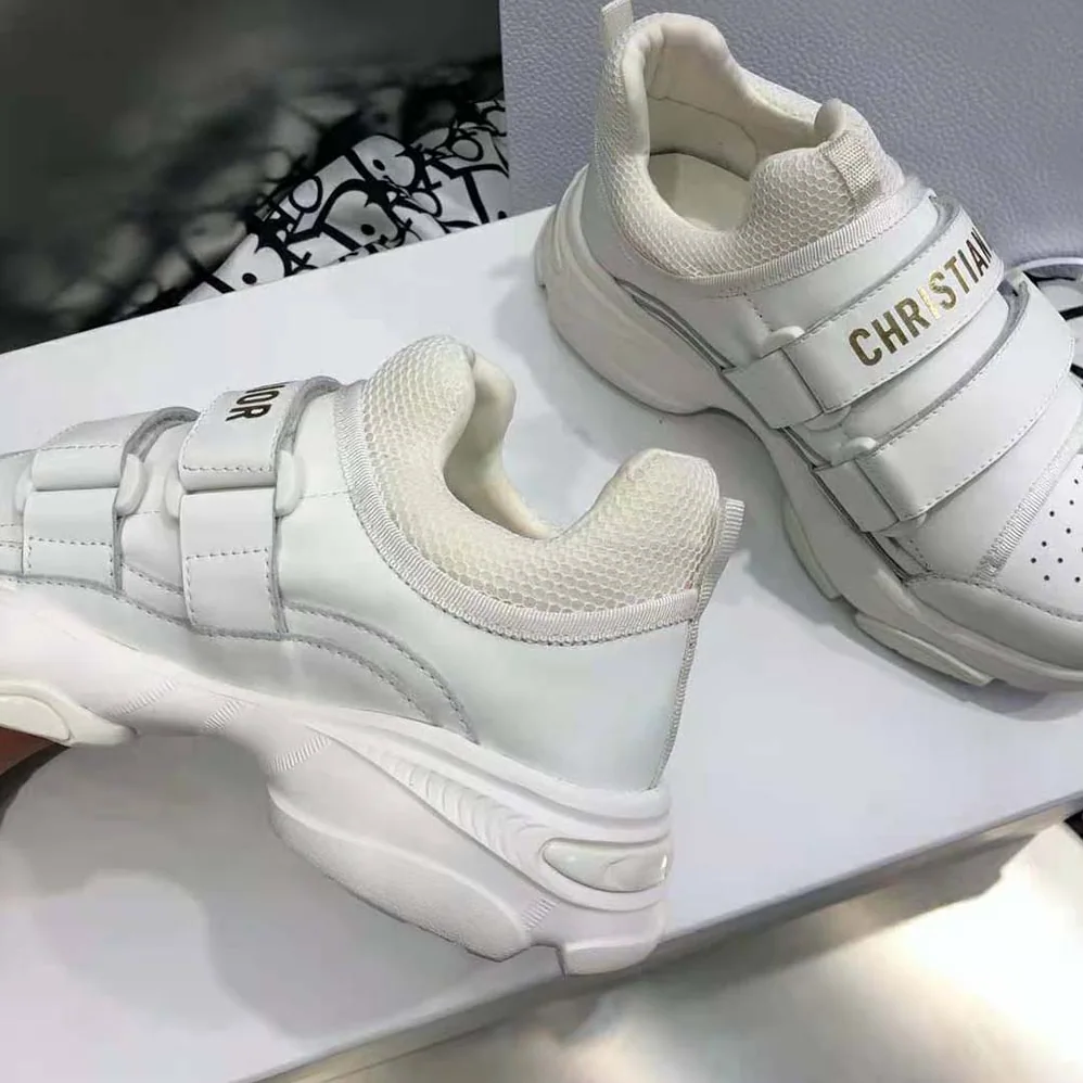 Dior D for Women in wander Sneaker White Calfskin