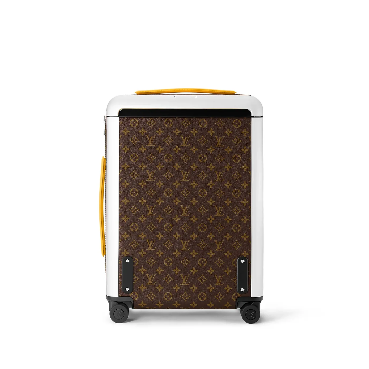 Louis Vuitton Horizon 55 Suitcase in Brown/ Yellow Silver Hardware Louis Vuitton Horizon 55 Suitcase in Brown/ Yellow Silver Hardware
