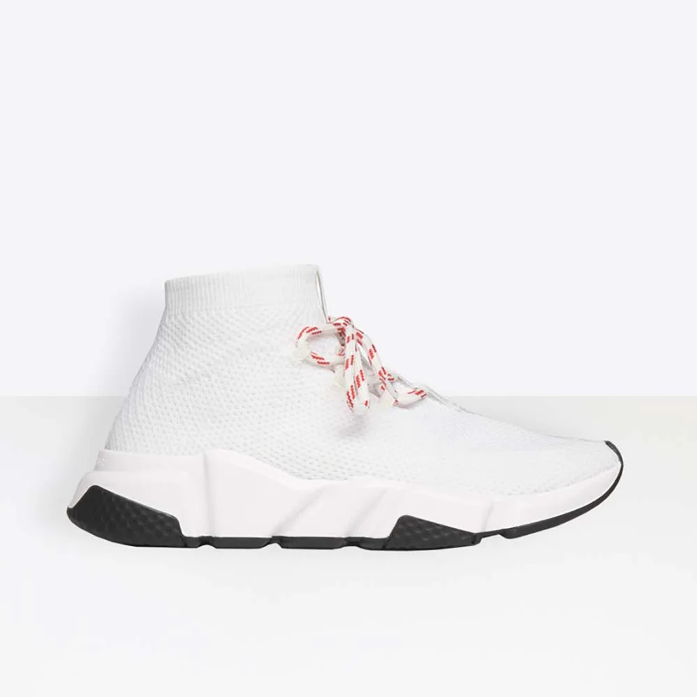 Balenciaga Shoes Speed Trainers 10mm Heel for Women in White