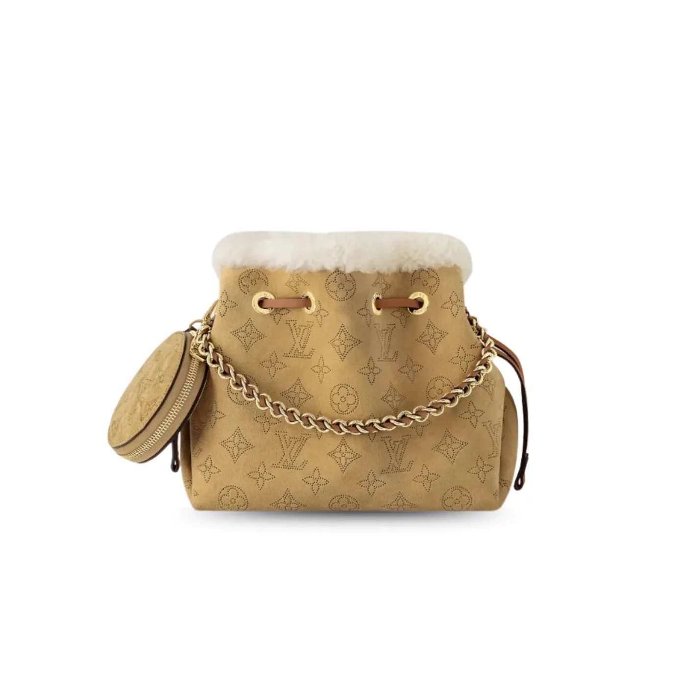 Louis Vuitton Bella Handbag Beige /
