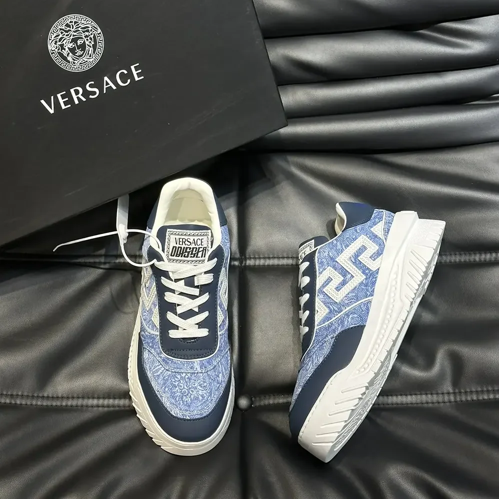 Versace Greca Odissea Sneakers for Unisex Versace Greca Odissea Sneakers for Unisex