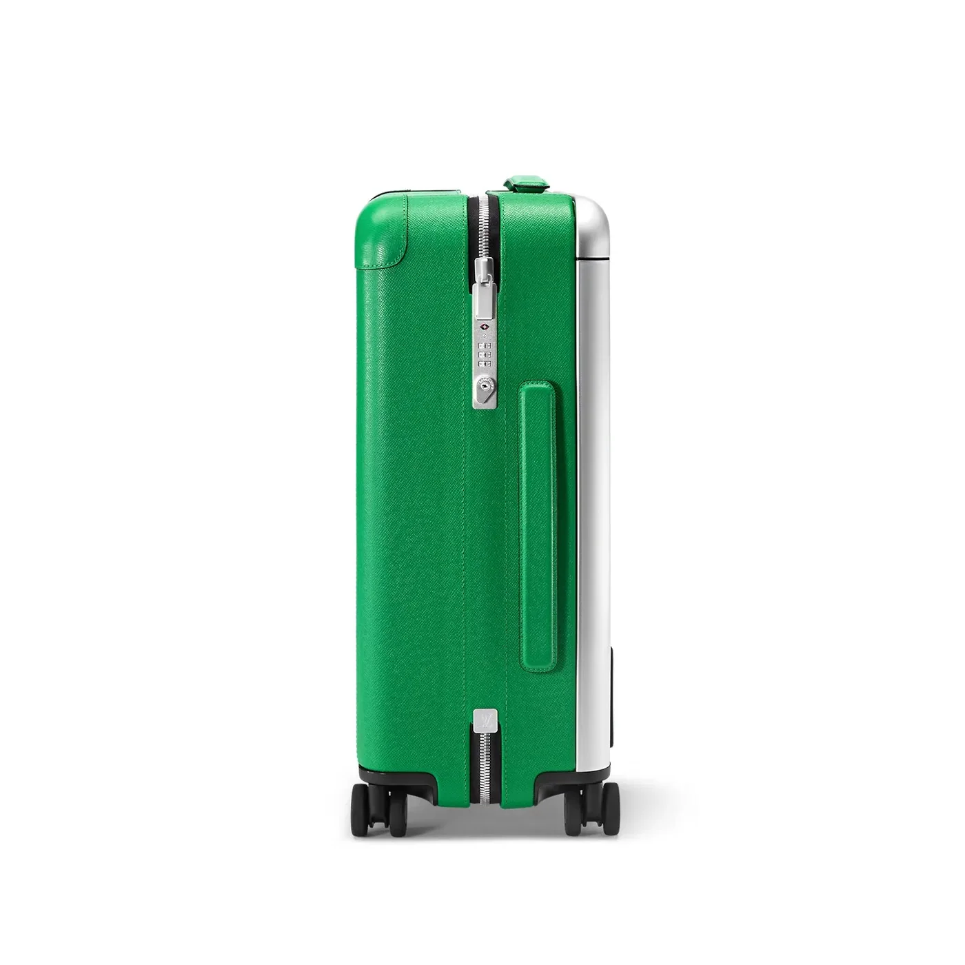 Louis Vuitton Horizon 55 Suitcase in Green Silver Hardware