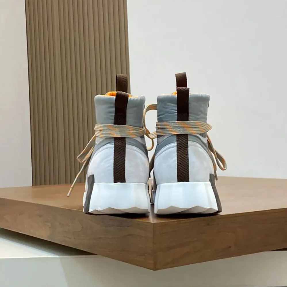Hermes Klimb Sneaker in Ripstop Fabric and Suede Goatskin for Men