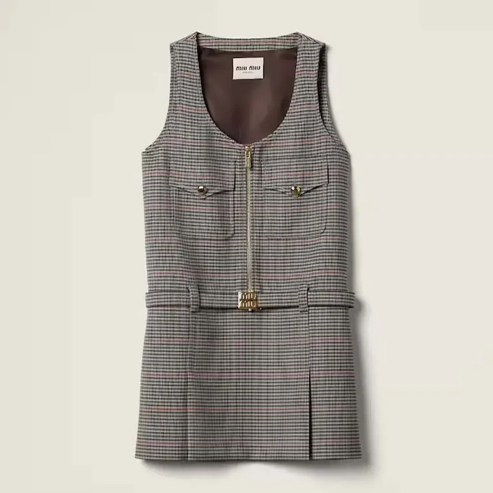 Miu Miu Checked Dress for Women