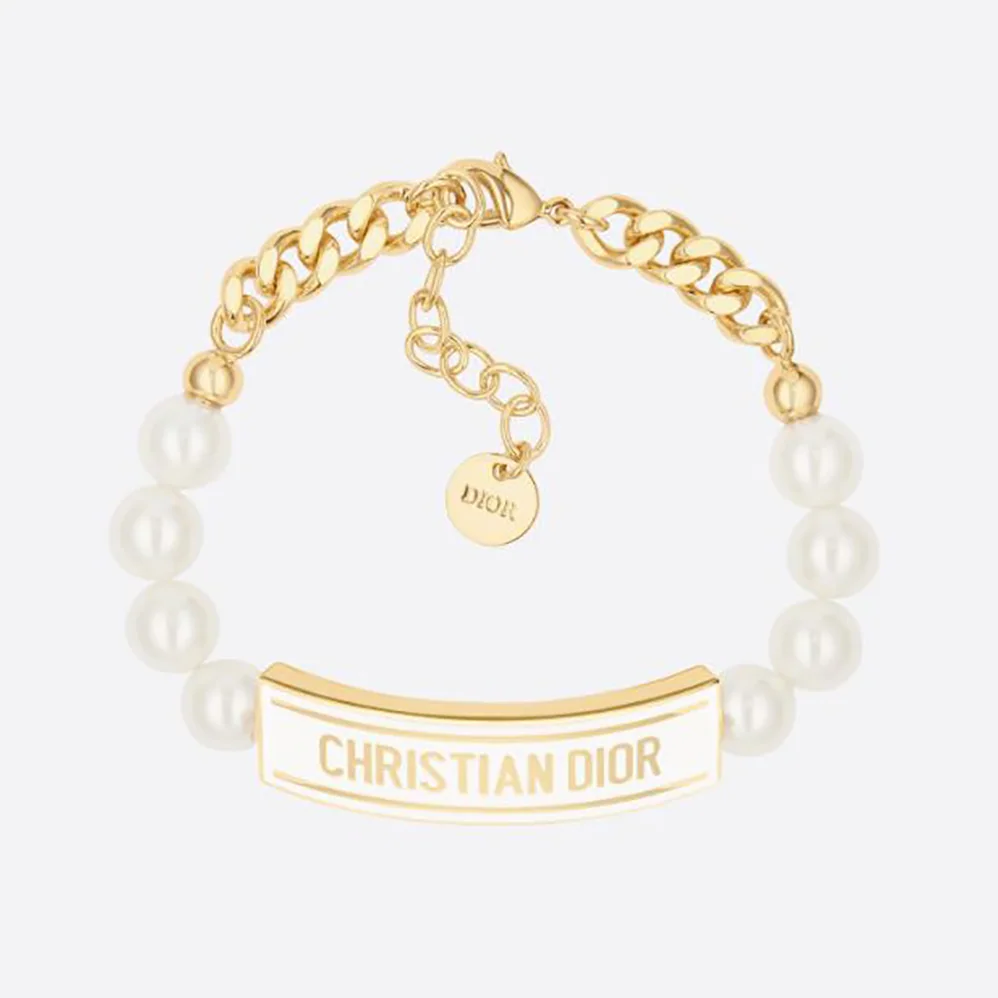 Dior Dior-ID Bracelet Gold for Women in Finish Metal Dior Dior-ID Bracelet Gold for Women in Finish Metal