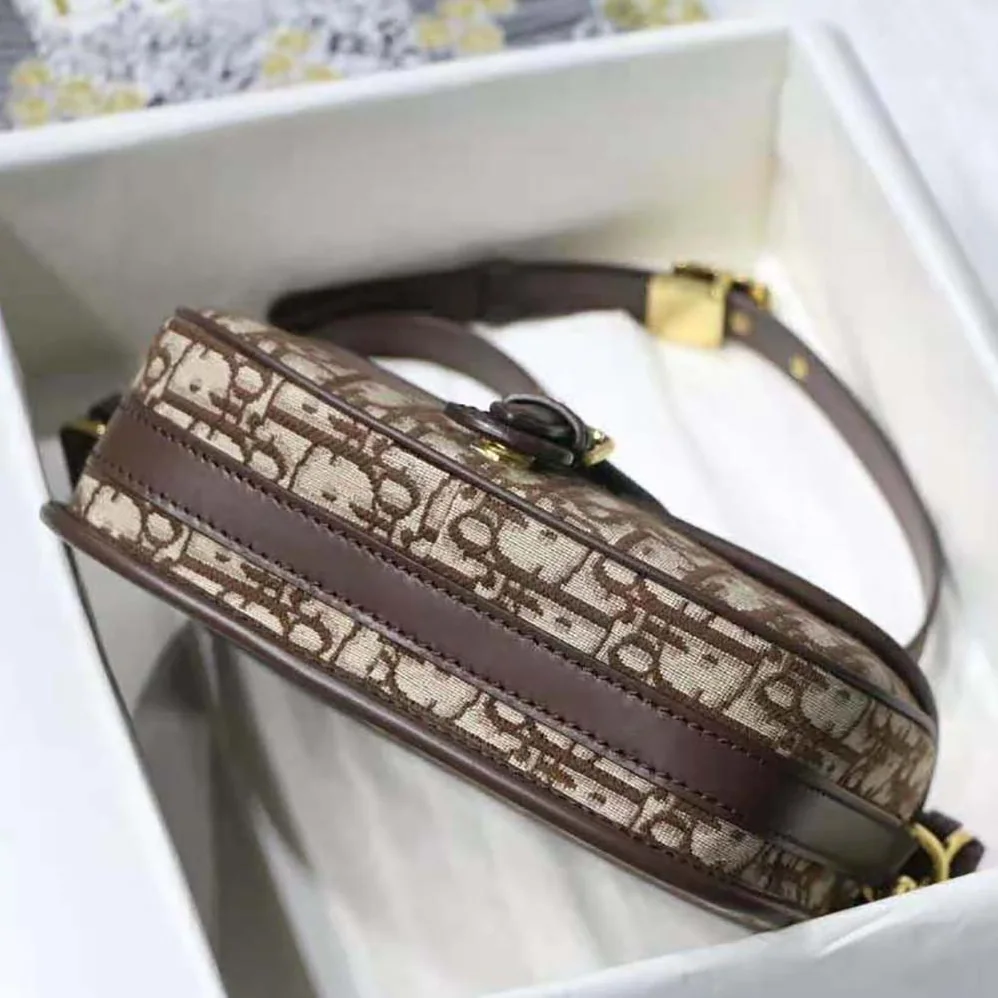 Dior Medium Dior Bobby Bag Brown Dior Oblique Jacquard for Women Dior Medium Dior Bobby Bag Brown Dior Oblique Jacquard for Women