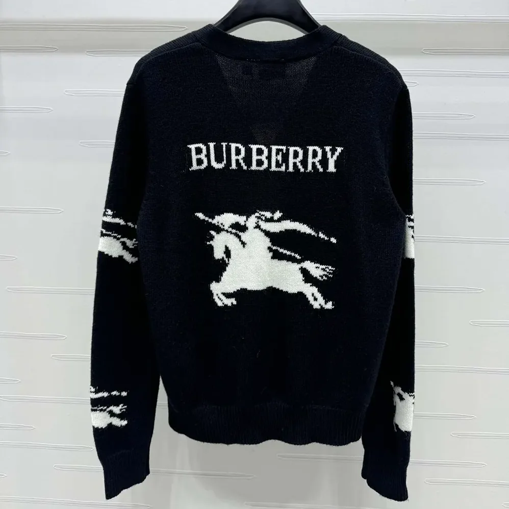 Burberry EKD Cotton Silk Cardigan for Women Burberry EKD Cotton Silk Cardigan for Women
