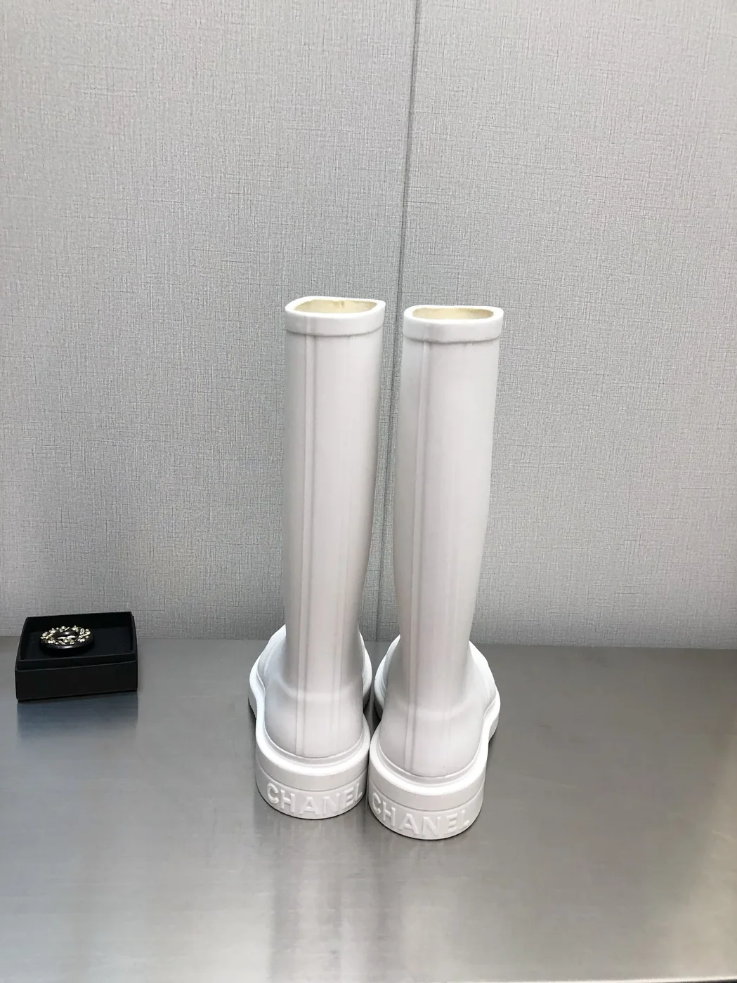 Chanel Hight Boots White for Women Chanel Hight Boots White for Women