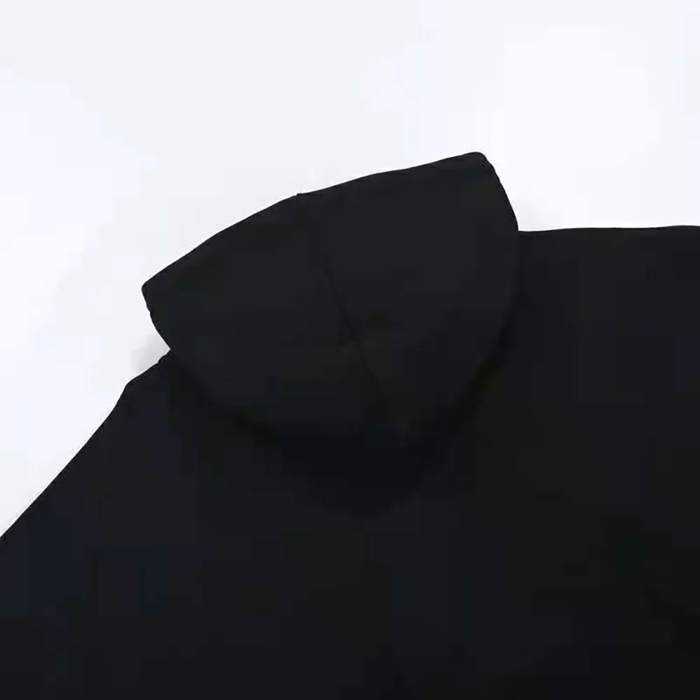 Balenciaga BB Pixel Medium Fit Hoodie in Black for Men Balenciaga BB Pixel Medium Fit Hoodie in Black for Men