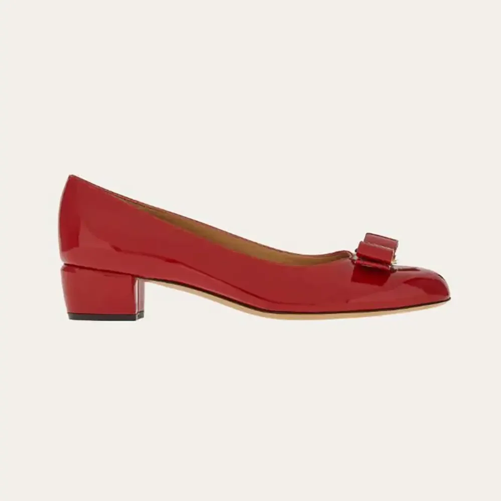 Salvatore Ferragamo Vara Pump for Women in Red