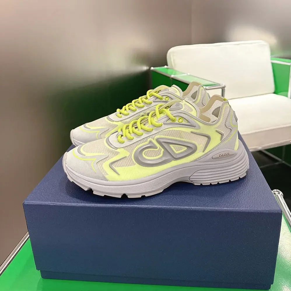 Dior B30 Countdown Tech Sneaker White Semi-Transparent N3O Nylon for Unisex Dior B30 Countdown Tech Sneaker White Semi-Transparent N3O Nylon for Unisex