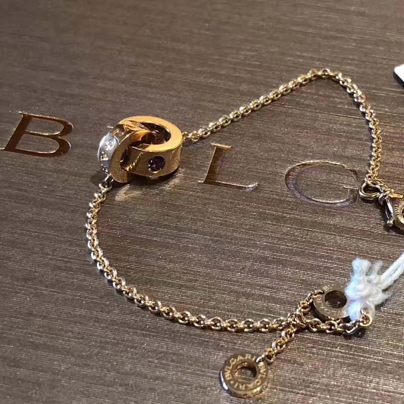 Bvlgari Bvlgari Bvlgari 18 KT Rose Gold Bracelet Set for Women Bvlgari Bvlgari Bvlgari 18 KT Rose Gold Bracelet Set for Women