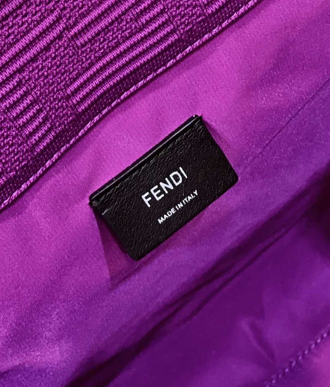 Fendi Sunshine Medium Purple FF fabric shopper Bag For Woman / 8BH386AHWCF037T Fendi Sunshine Medium Purple FF fabric shopper Bag For Woman / 8BH386AHWCF037T