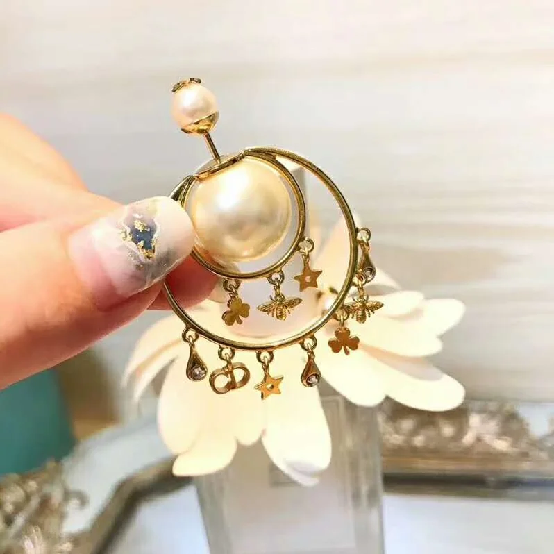 Dior Dior Tribales Asymmetric Earrings for Women in Gold