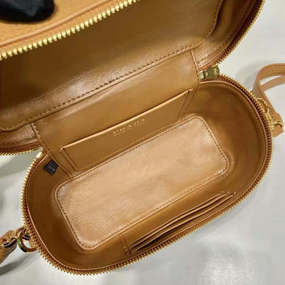 Prada Leather Mini-Bag for Women in Brown