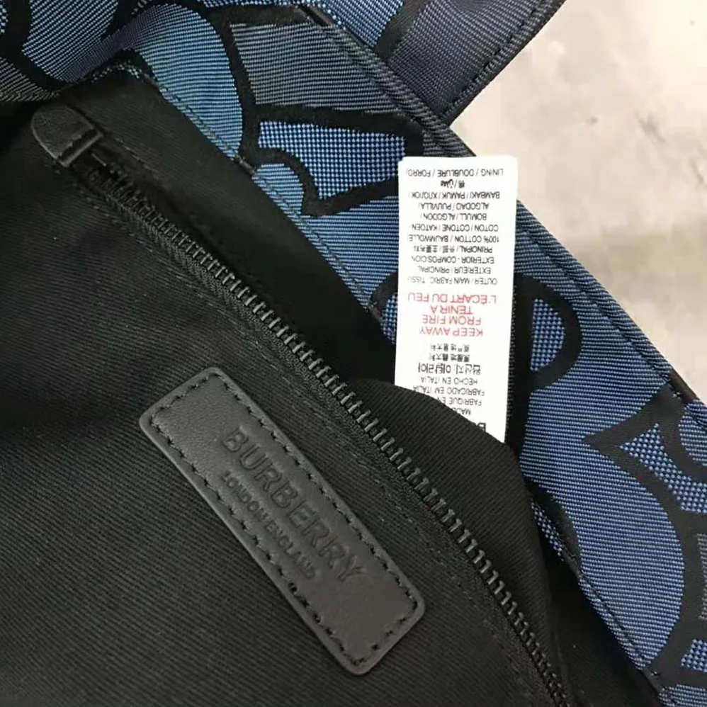 Burberry Ormond Tote with Raised Burberry Lettering for Men