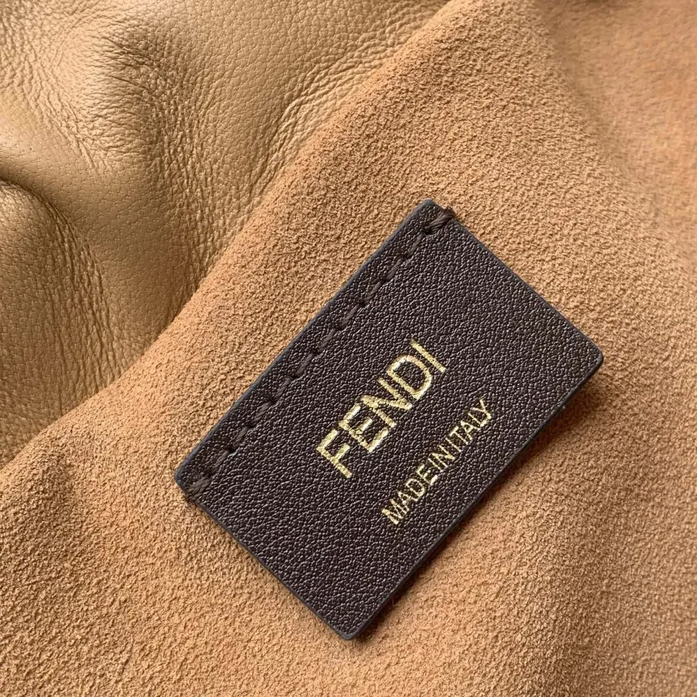 Fendi Mamma Baguette Large Cappuccino Nappa Leather Bag for Women Fendi Mamma Baguette Large Cappuccino Nappa Leather Bag for Women