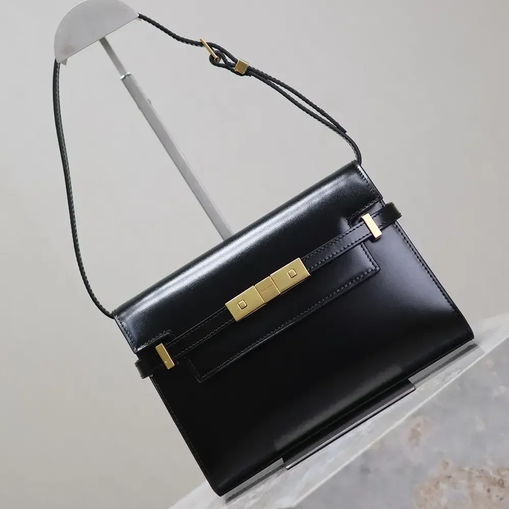 Saint Laurent YSL Manhattan Small in Box Saint Laurent for Women in Black Saint Laurent YSL Manhattan Small in Box Saint Laurent for Women in Black
